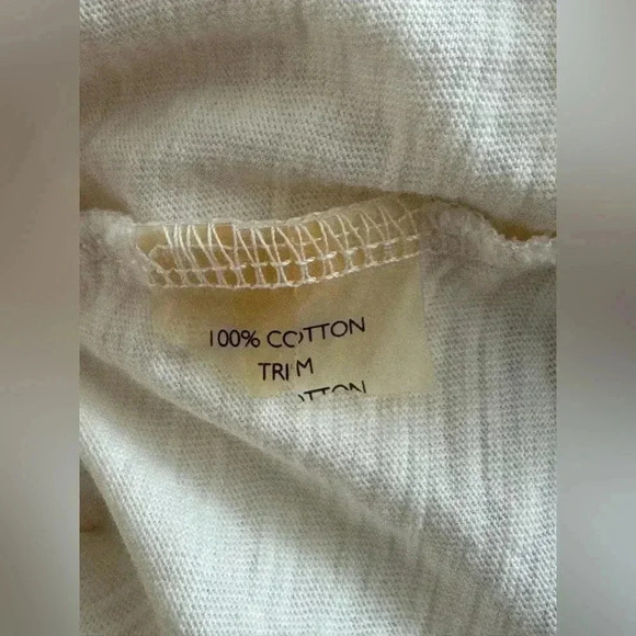 Peruvian Connection Cream Long Sleeve Tunic Top - Picture 4 of 10